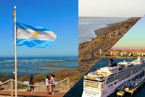 Shore Tours Peninsula Valdes Cruise Ship Passengers Puerto Madryn
