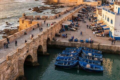 Essaouira dagstur från Marrakech medina tur upphämtning och avlämning