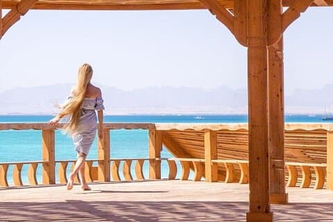 Excursão VIP de barco em Orange Bay Island / Hurghada