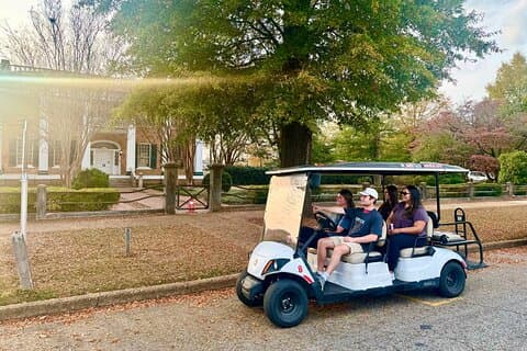 Historique Golf Panier Tour de Tuscaloosa Points de repère