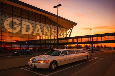 Gdansk Airport Private Limousine Transfer to Hotel or City Centre