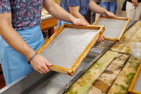 トヨタグリーンライフ体験 植物から紙和紙冊子まで