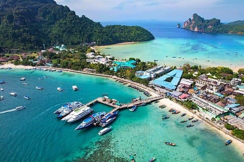 Phuket Airport : Transfer & Ferry ticket to Phi Phi Island