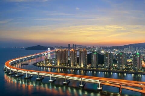 Busan Nachtansichten & Yachterlebnis – Private Landtour