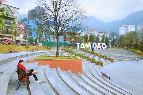 Ha Noi : Tam Dao Tour Heldagstur med privatbil (dimberget)
