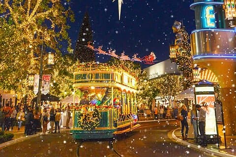 Weihnachtsfeiertage in LA