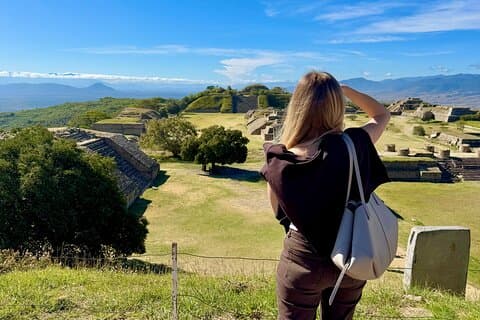Private tour to Monte Alban, Alebrijes, Black Mud and Textiles