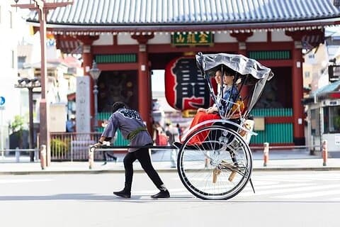 Experimenta Asakusa con la Guía Rickshaw