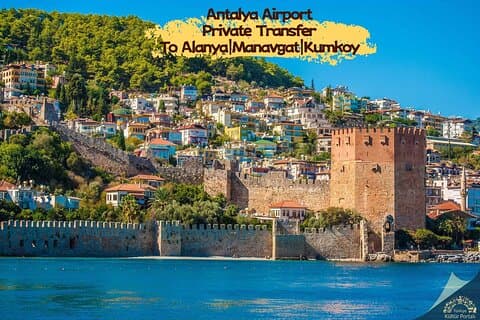 Antalya AYT Flygplats Privat Transfer till Alanya|Manavgat|Kumkoy