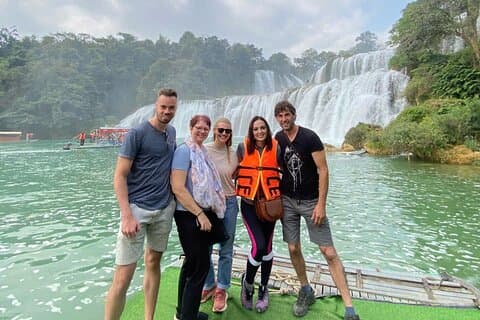 Hanoi to Ban Gioc Waterfall & Nguom Ngao Cave 2D1N Tour de viagem