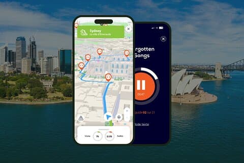 Sydney Visite audioguidée à pied 3h00 et 18 commentaires audios