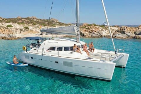 Private Catamaran Sailing (boat tour) La Caletta-Olbia Sardinia