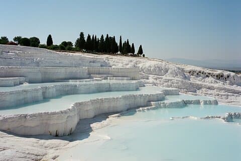 Pamukkale dagstur med bus fra Antalya med frokost