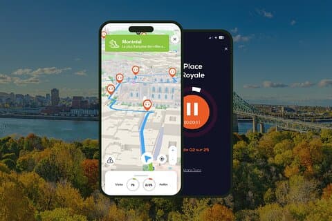 Montreal: 3 Stunden 15 Minuten Audioguide-Stadtrundgang mit 24 Audiokommentaren