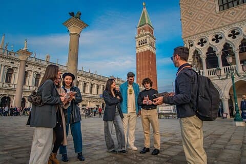 Venedig på en dag: Vandringstur, Basilikan, Dogepalatset & Gondolen