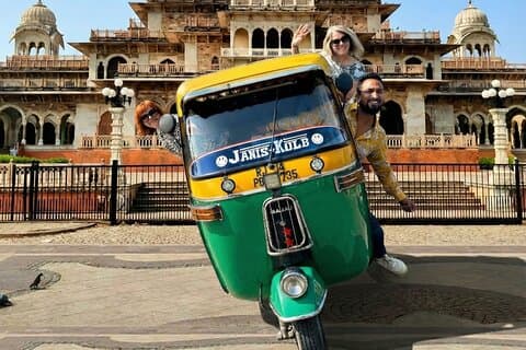 Jaipur Tuk Tuk Sightseeing Tour mit Monkey Temple Sunset View