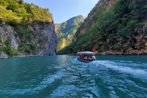 From Shkodra: Shala River Day Tour with Lake Koman Boat Trip