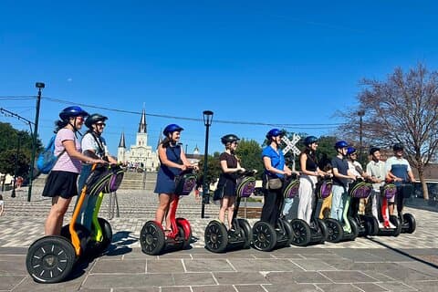 Restauranter i nærheten av New Orleans on Segway Tour