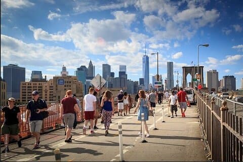 Tour privato a piedi di New York con un locale