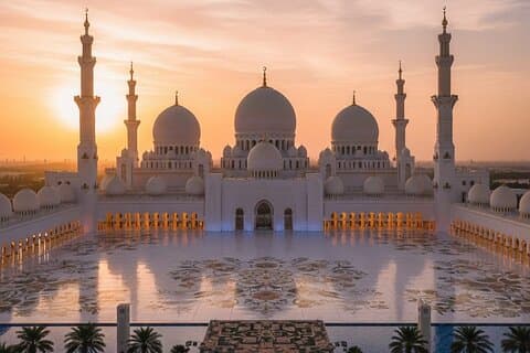 Private Tour durch die Abu Dhabi Moschee