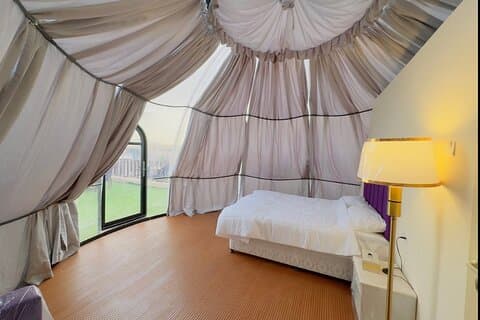 Dubai Overnight Desert Safari with Luxury Air Conditioned Cabana