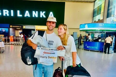 Colombo Airport to Mirissa Taxi (private arrival transfer)