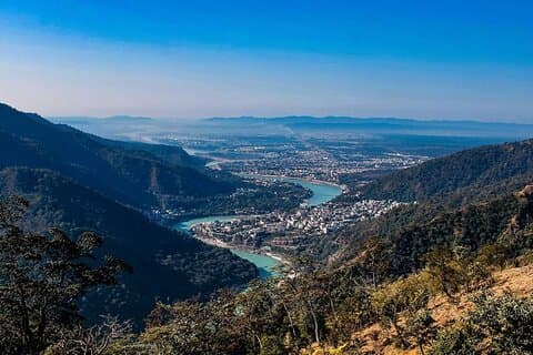 Neer Waterfalls Trek & View Point with Rishikesh Panoramic Views
