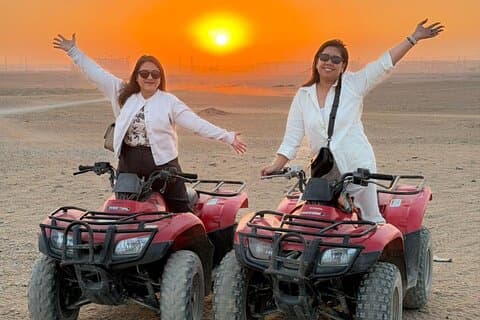 ATV Ride at the Desert of Giza Pyramids