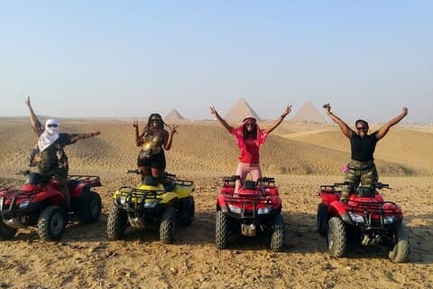 Pyramiden von Gizeh, Sphinx, Kamelritt, ATV Quad Bike Private Exkursion