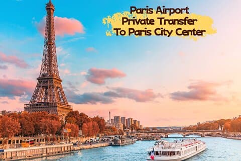 Parigi CDG|ORY Airport Trasferimento privato di andata e ritorno a Parigi Città
