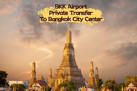 Bangkok Suvarnabhumi BKK Airport Transfert privé au centre-ville