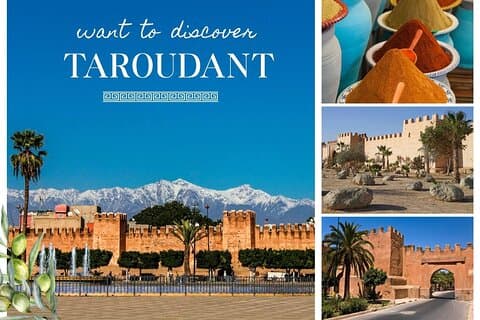 Taroudant och Tiout dagstur med värdfamilj Lunch