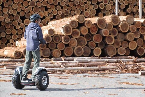 30 Min Self Balancing Mobility Ride at Awakura Timber Yard