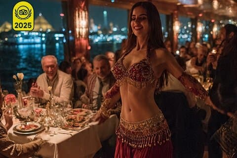 Hoteller i nærheden af Cairo Nile Dinner Cruise with Belly Dance & Floka Show