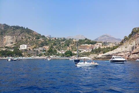 Taormina and Isola Bella Boat Tour from Messina cannoli and granite