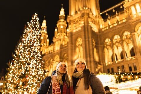 Privat Wien historisk juletur med Glühwein