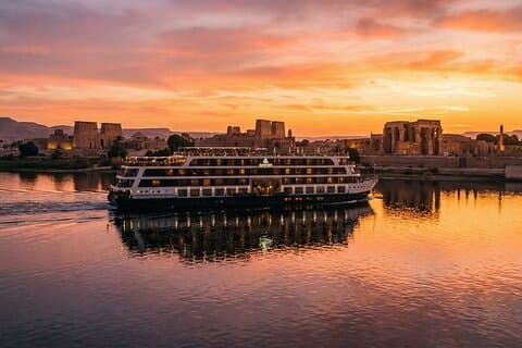 Luxury Nile Cruise from Aswan to Luxor includ pickup & Transfer