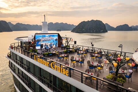 2 dage/1 nat Halong Bay New L'Amour Cruise med balkon