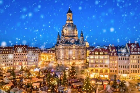 Dresden Christmas Magic Self Guided Walking Tour with an APP