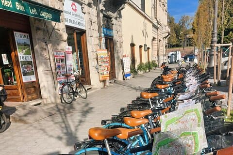 Cykeluthyrning i Lucca