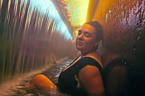 Furnas : Dona Beija NIght Thermalbad Erfahrung mit Tickets