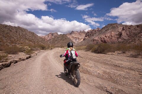 Individuell motorcykeltur i bergen i Mendoza