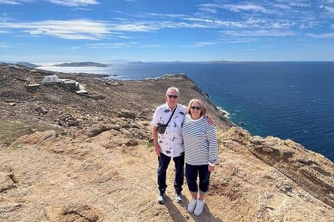 Hello Mykonos : Tour de l'île pour les croisiéristes - Port Pickup