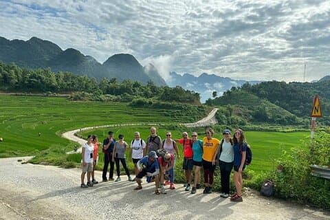 Hanoi til Mai Chau & Pu Luong : 2 - Dag med Pu Luong Overnatning