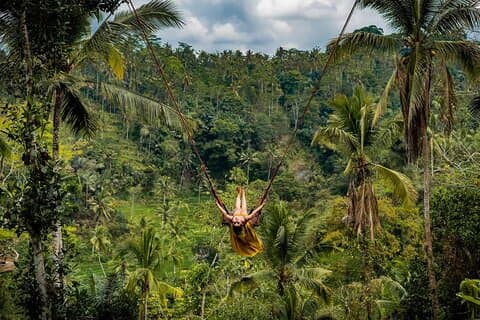 Bali Swing et rafting en eau vive à Ubud avec retour Transport
