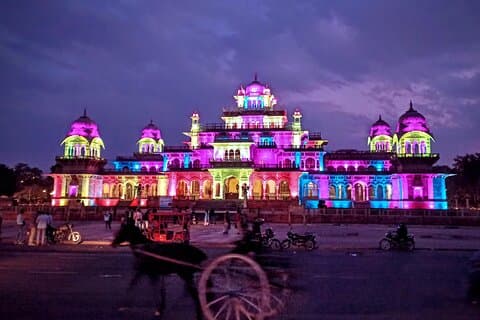 Jaipur Night Tour with Scenic Sunset at Monkey Temple