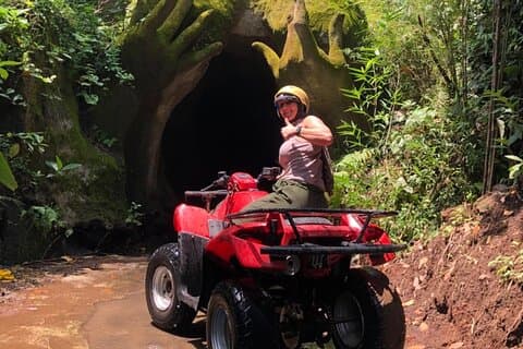 Ubud Bali VTT Quad et rafting en eau vive avec transfert