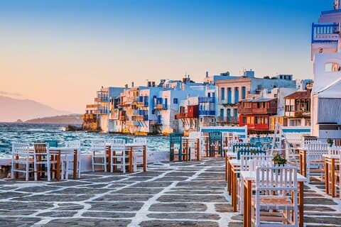 Privétour naar Mykonos Hoogtepunten met winkelen en strandtijd – 7 uur