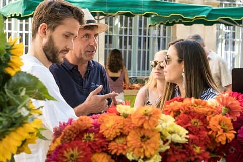 Excursión de un día al mercado y pueblos de Luberon desde Aix-en-Provence