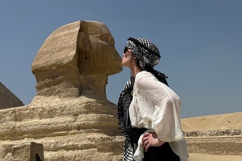 Visite guidée féminine des pyramides de Gizeh et du Grand Sphinx